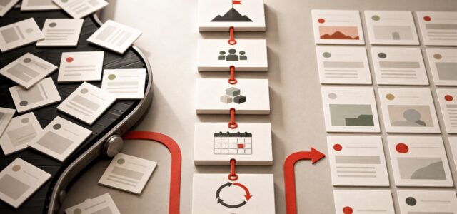 SNS運用を「作業」から「戦略」に変える——目的から逆算する発信設計のアイキャッチ